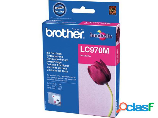Cartucho BROTHER LC970 Magenta (LC-970M)