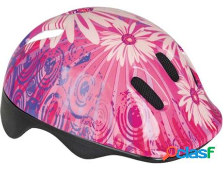 Casco SPOKEY Flores Rosa (49-56 cm)