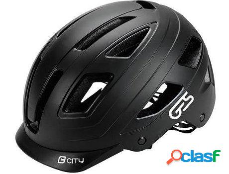 Casco para Bicicleta GES City (Talla: M - Negro)