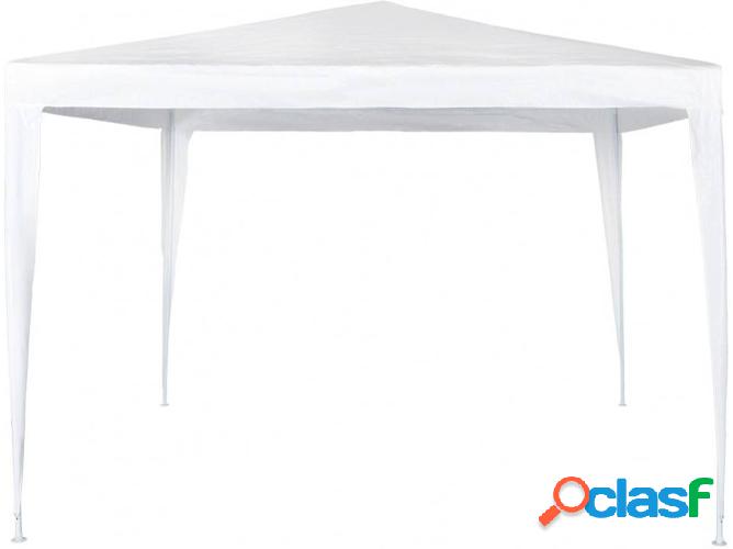 Cenador AKTIVE Garden (300x300 cm - Blanco - Plástico)