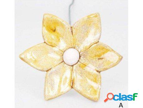 Cerámica HOGAR Y MÁS Estrella De Natural Tre (8x3,5 cm)