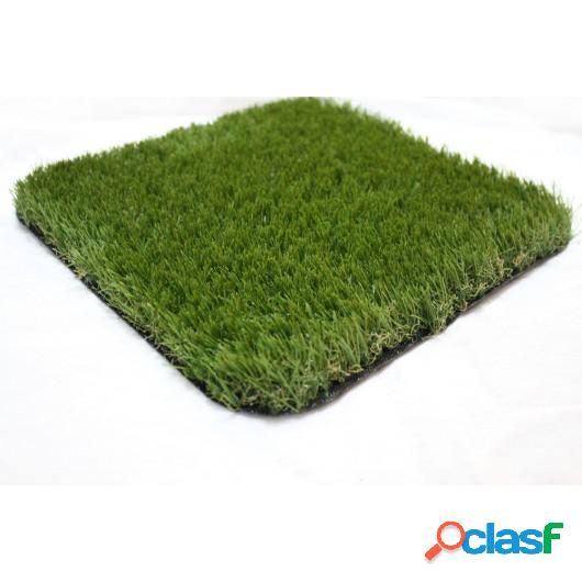 Cesped Artificial 2X20Mt 4T Natuur Pe Verde/Marron Geor 30