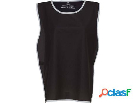 Chaleco YOKO con borde reflectante Negro (L-XL)