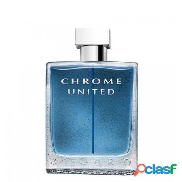 Chrome United Eau de Azzaro Toilette Perfume Hombre 100ml