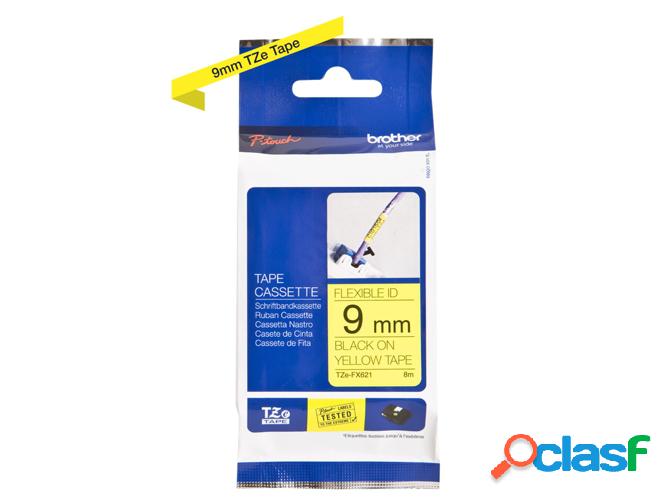 Cinta BROTHER TZEFX621 laminada flexible