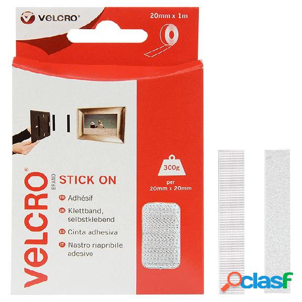 Cinta adhesiva Velcro Stick On 20mm (1m)