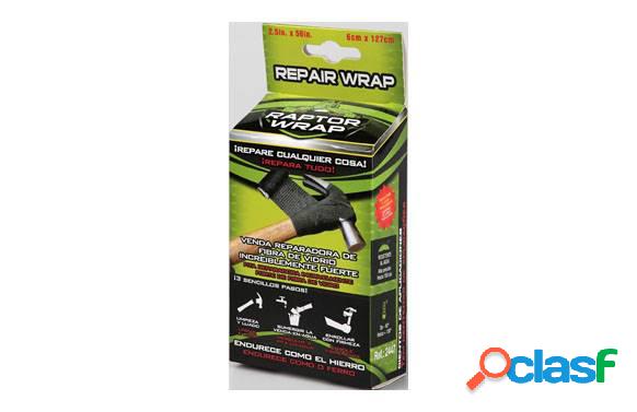 Cinta reparadora fibra vidrio 6X127 CM Raptor wrap
