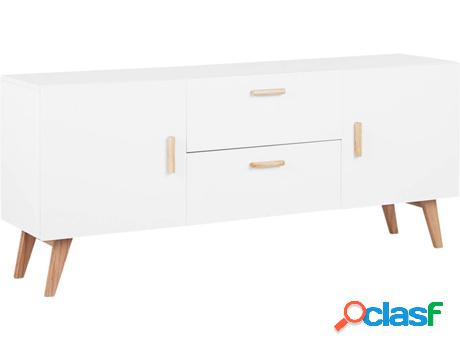 Cómoda Meet II (Blanco - MDF -42x160x70 cm)