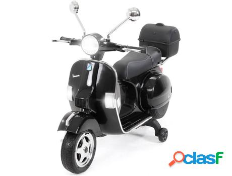 Coche Elétrico VESPA PX150 (Edad Mínima: 3 - Negro)