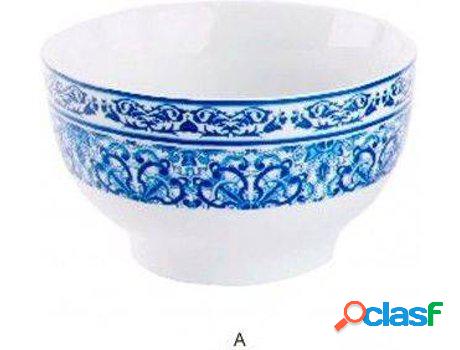 Cocina HOGAR Y MÁS Bol De Porcelana Azulejo Azule (13.5x8