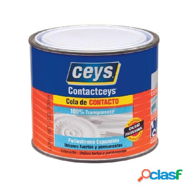 Cola de Contacto Ceys ContactCeys Transparente 500ml