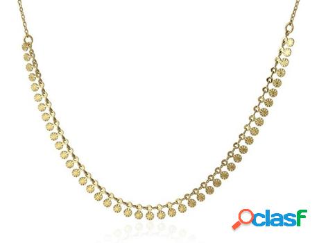 Collar ANARTXY Circles (Acero Inoxidable - Dorado - 35 + 5