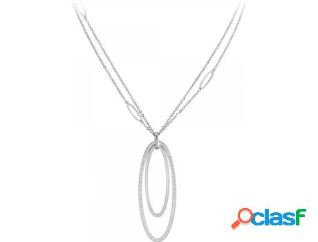 Collar SC_CRYSTAL Cristales (Acero - 41cm)