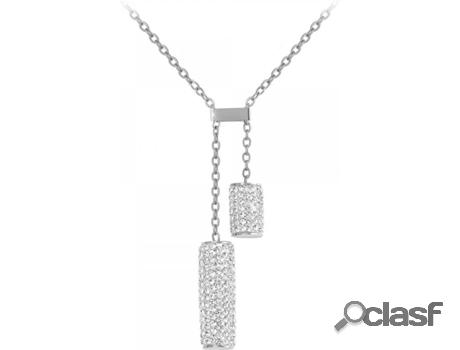 Collar SC_CRYSTAL Cristales (Acero - 42cm)