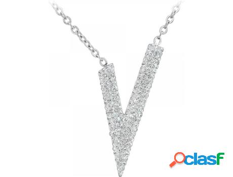 Collar SC_CRYSTAL Cristales (Acero - 43cm)