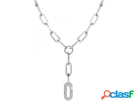 Collar SC_CRYSTAL Cristales (Acero - 48cm)