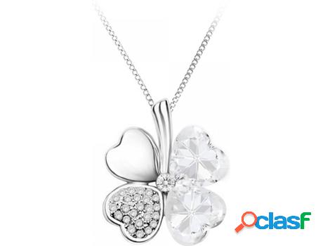 Collar SC_CRYSTAL Cristales (bañado a rodio - 41 cm)