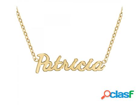 Collar SC_CRYSTAL Patricia (Acero - Dorado - 40cm)