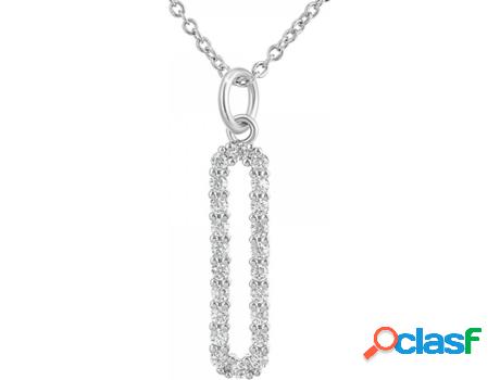 Collar SC_CRYSTAL Zirconia (bañado a rodio - 44cm)