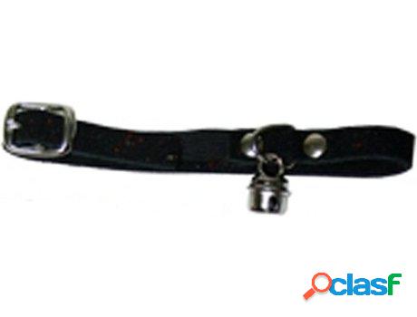 Collar para Gatos GLOBAL con Campana y Ajustable (Negro -