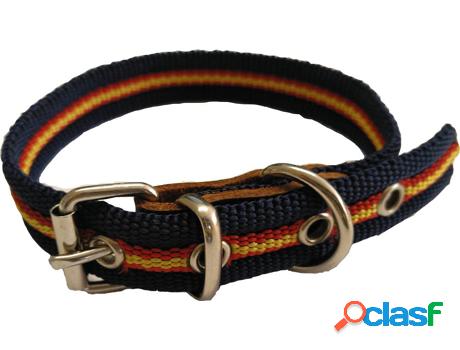Collar para Perros GLOBAL Bandera de España (Naranja - 40cm