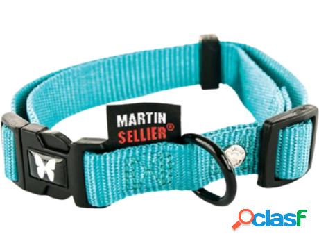 Collar para Perros MARTIN SELLIER Regulable (Turquesa - M -