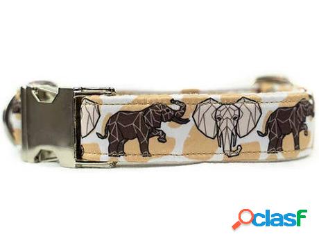 Collar para Perros PETS & PROPS Elephant (Multicolor - 26-42