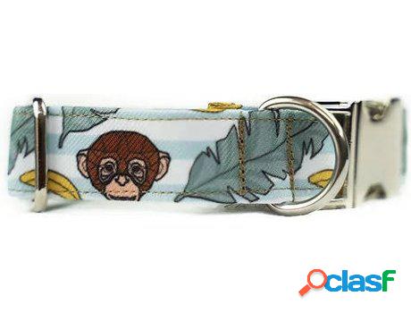 Collar para Perros PETS & PROPS Monkey Business (Multicolor