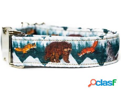 Collar para Perros PETS & PROPS Winter Fox (Multicolor -
