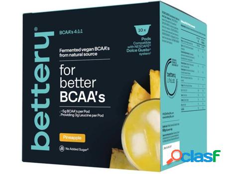 Complemento Alimentar BETTERY BCAA POD Pineapple (10