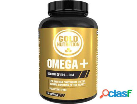Complemento Alimentar GOLDNUTRITION Omega+ (90 Cápsulas