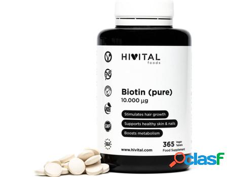 Complemento Alimentar HIVITAL Biotina (365 Comprimidos