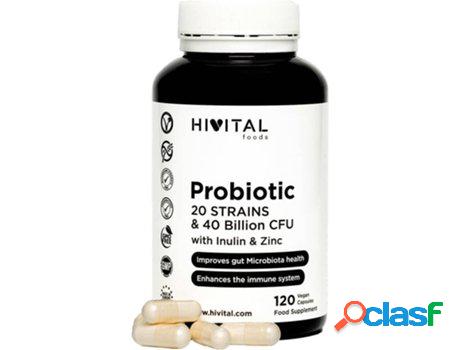 Complemento Alimentar HIVITAL Probiótico (120 Cápsulas
