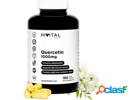 Complemento Alimentar HIVITAL Quercetina (180 Cápsulas