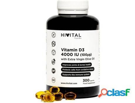 Complemento Alimentar HIVITAL Vitamina D3 Natural (300