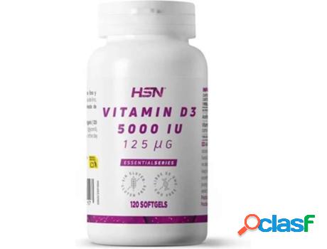 Complemento Alimentar HSN Vitamina D3 (120 perlas)