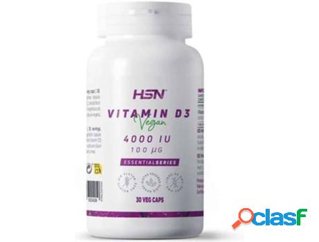 Complemento Alimentar HSN Vitamina D3 Vegana 4000Iu (30 veg