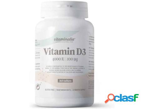 Complemento Alimentar VITAMINALIA Vitamina D3 4000Iu (365
