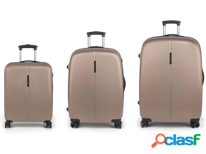 Conjunto 3 Maletas de Viaje GABOL Paradise (200 L - Beige)