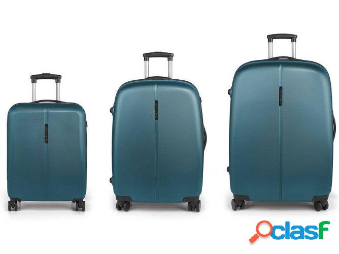 Conjunto 3 Maletas de Viaje GABOL Paradise (200 L - Verde)