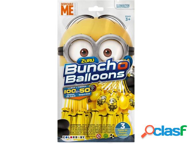 Conjunto de 100 Globos ZURU Minions