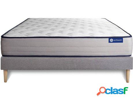 Conjunto de Somier + Colchón ACTISOM Actiflex Form (Gris -