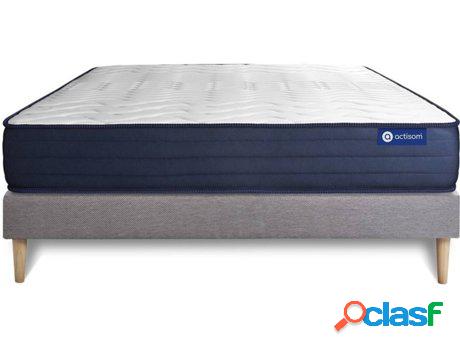 Conjunto de Somier + Colchón ACTISOM Actiflex Life (Gris -