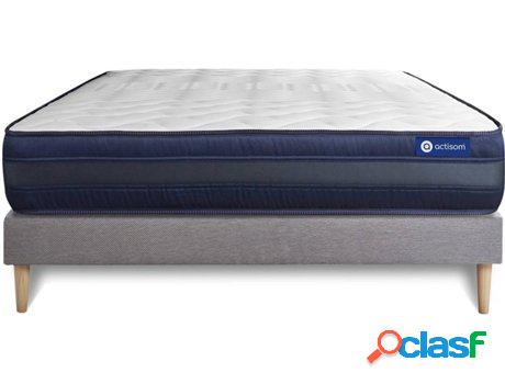 Conjunto de Somier + Colchón ACTISOM Actimemo Tech (Gris -