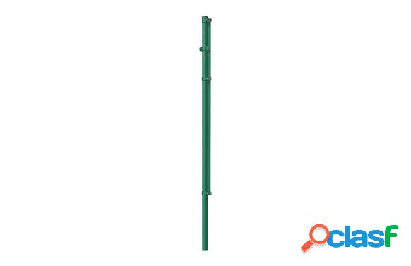 Conjunto de poste de arranque plastificado verde Torres