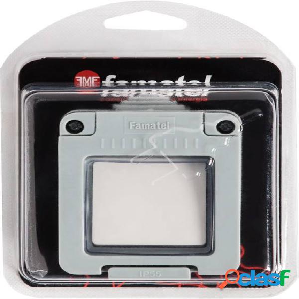 Conmutador Electricidad Estanco Superficie 10Amp-250V Gris