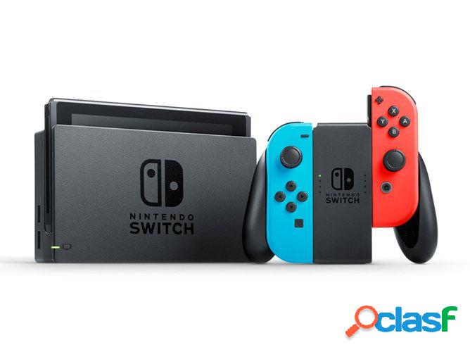 Consola Nintendo Switch Azul/Rojo (32 GB)
