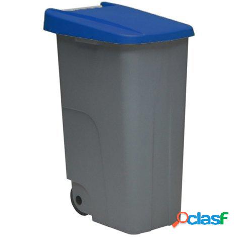 Contenedor de reciclaje azul Eco Denox