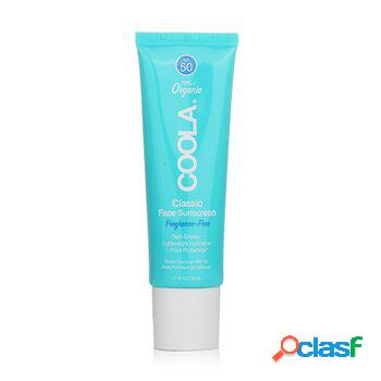 Coola Classic Face Organic Sunscreen Lotion SPF 50 -
