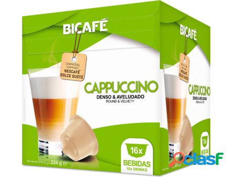 Cápsulas de Café BICAFÉ Cappuccino (16 cápsulas)